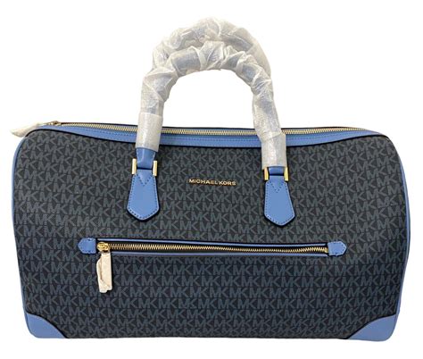 michael kors large weekender duffle bag|michael kors duffle bag women's.